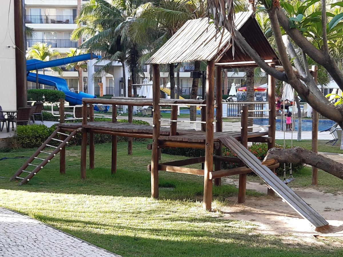 Beach Living - Porto Das Dunas - Ap Terreo 300M Beach Park Pe Na Areia Aquiraz Kültér fotó
