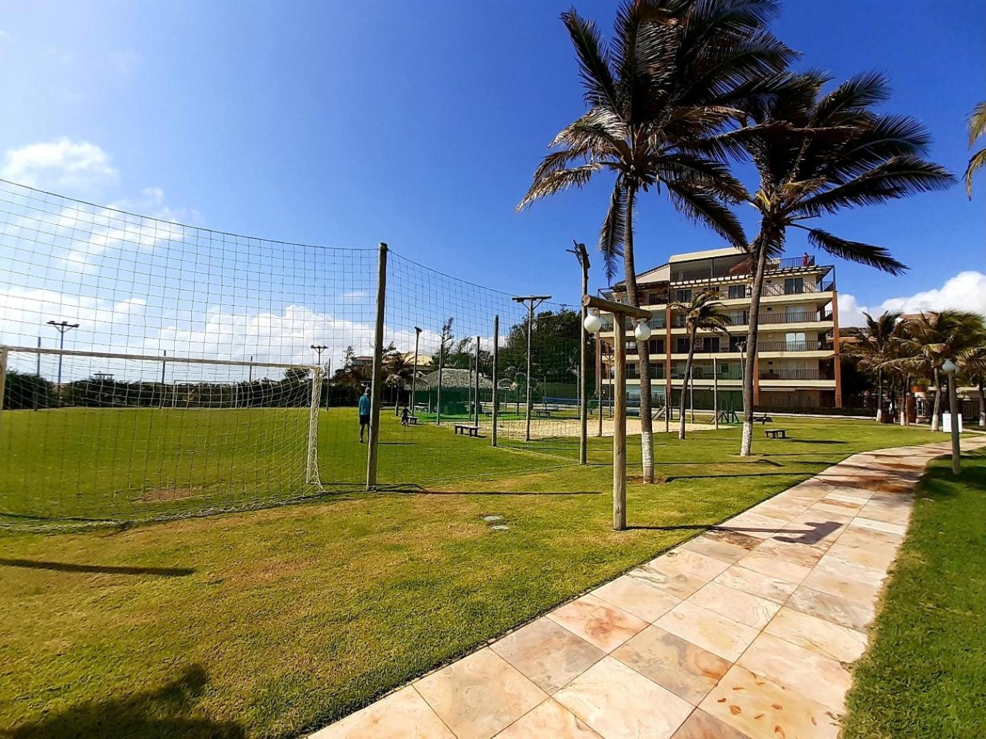 Beach Living - Porto Das Dunas - Ap Terreo 300M Beach Park Pe Na Areia Aquiraz Kültér fotó